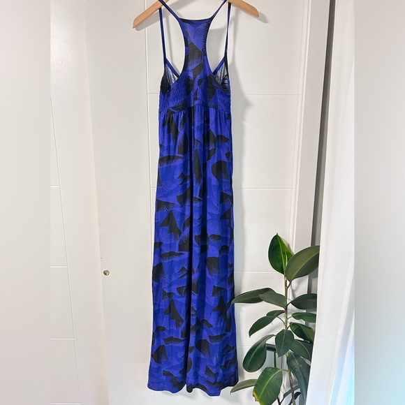 Hurley Blue and Black Maxi Dress - Picture 2 of 4